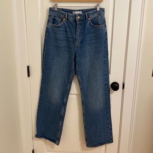 Zara straight leg jeans